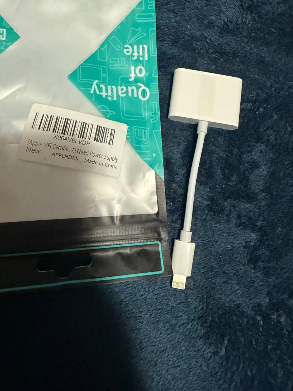 Apple MFi Lightning to HDMI Adapter – New